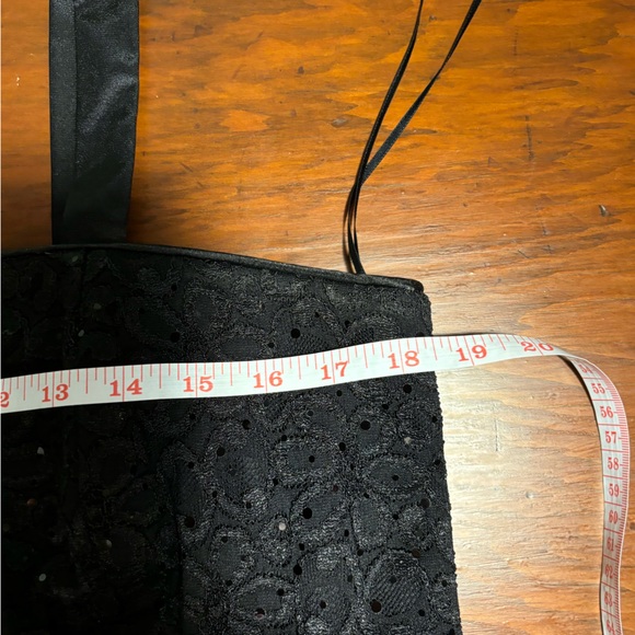 Ladies Black Party Dress size 14 - Picture 5 of 7